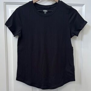 Old Navy Black Short Sleeve T-Shirt